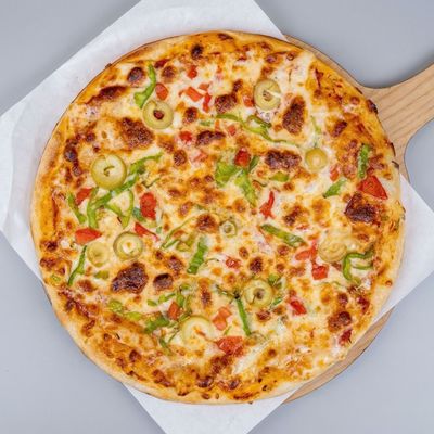 Baladi Sausage Oriental Pizza