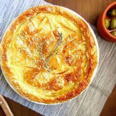 Meat Or Chicken Shawerma Pie