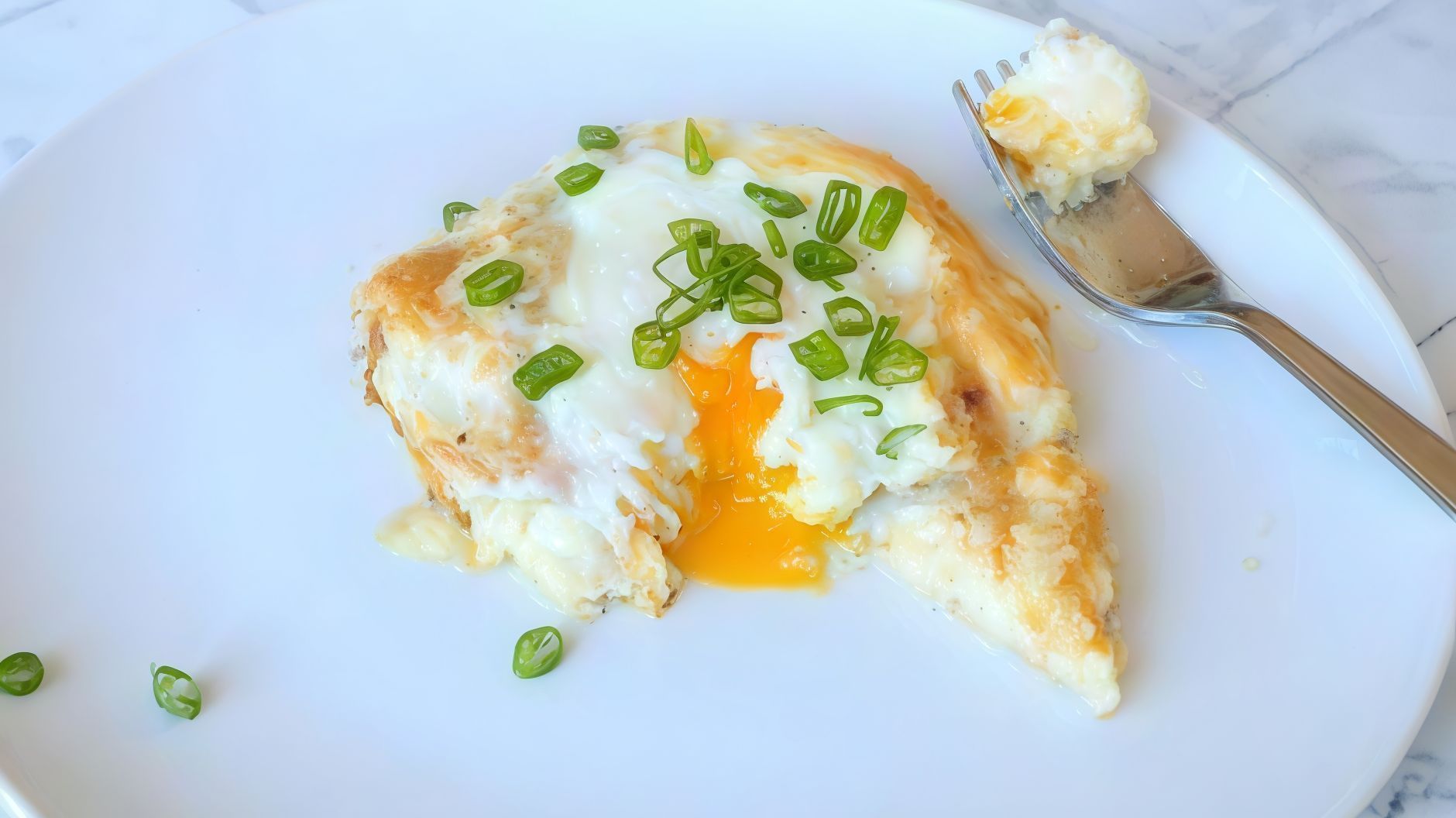 Fried egg puree box