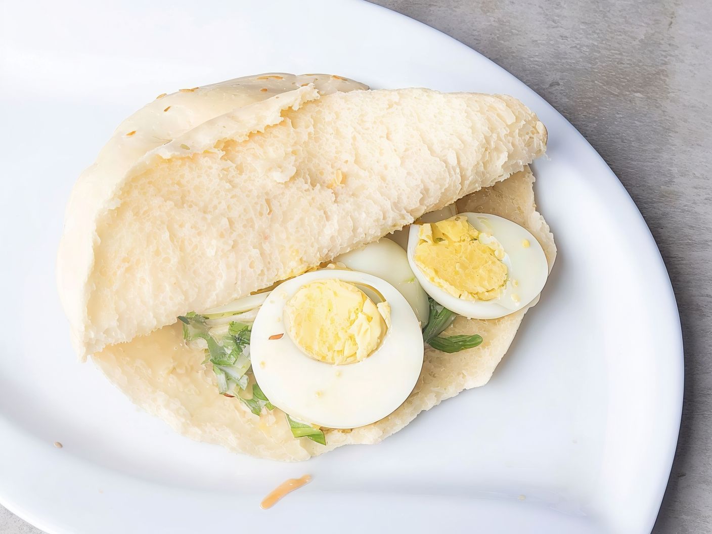 Boiled Egg Sandwich