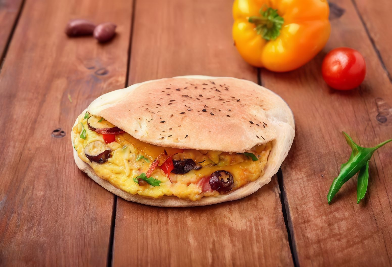 roumi Omelette Sandwich