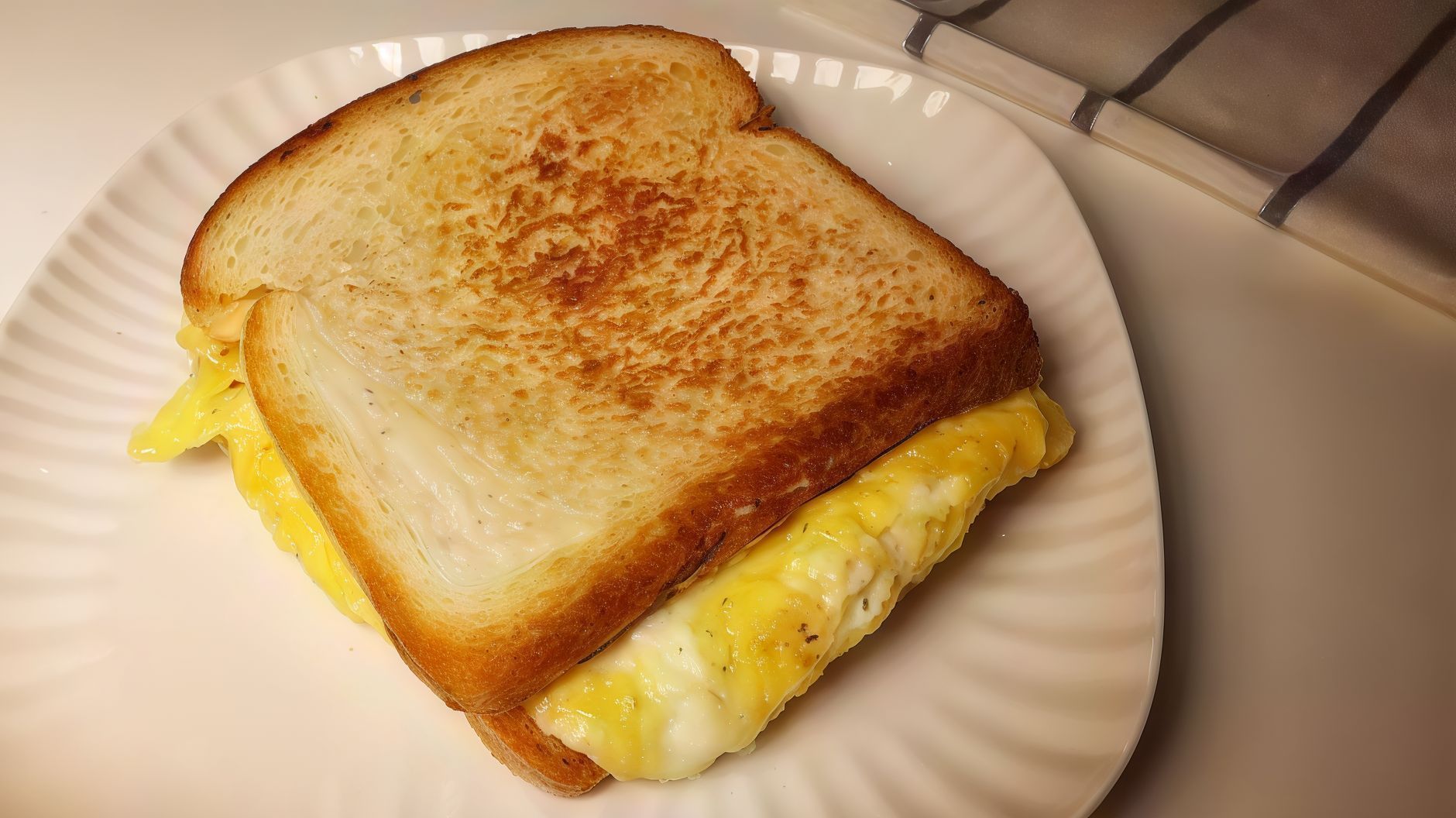 French Omelette Sandwich