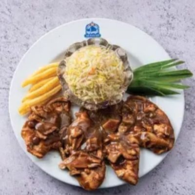Chicken Steak With Mushroom Platter