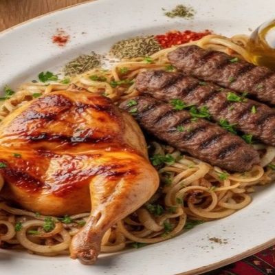Chicken And Kofta Mix Plate