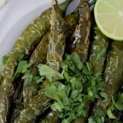 Fried pepper dish