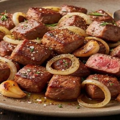 kilo fried meat with rice