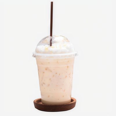 Yogurt With Milk And Honey And Ice Cream