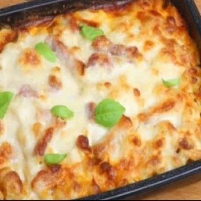 Sausage Oven Pasta With Cheese