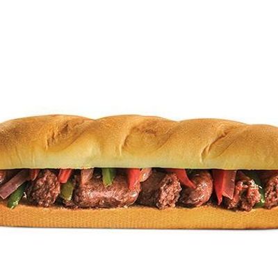 Grilled Oriental Sausage Sandwich