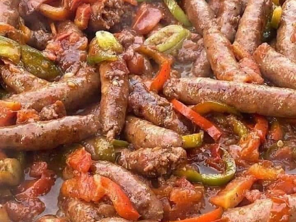 Alexandrian lamb sausage