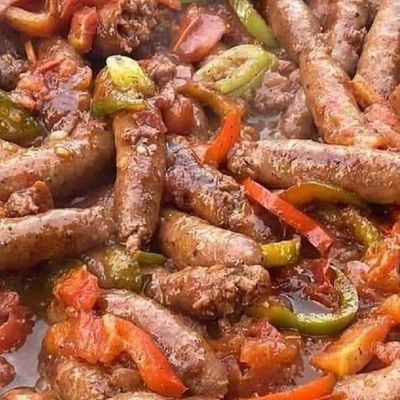 Alexandrian lamb sausage