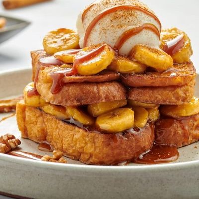 Caramrelized Banana French Toast