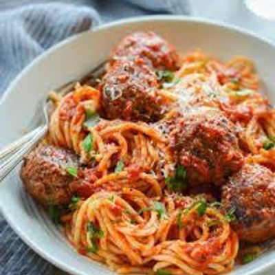 Spaghetti Meatballs Pasta
