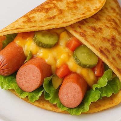 Sausage Crepe