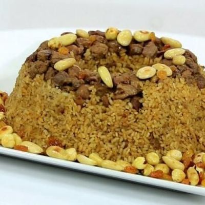 Rice with minced meat