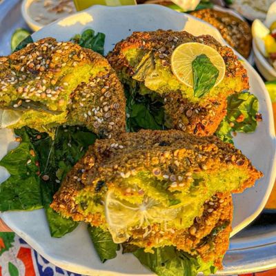 Lemon Mint Taamia Patty