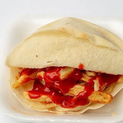 Spicy French Fries Sandwich