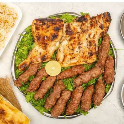 Half Grilled Chicken Tikka With quarter Kilo Kofta