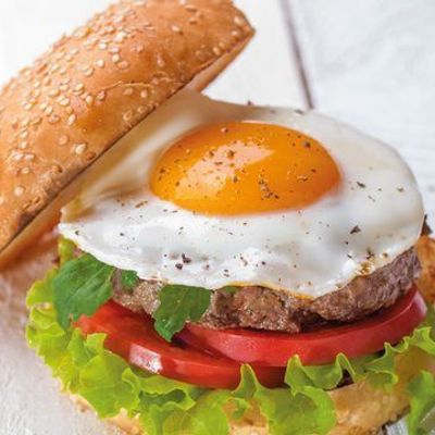 Egg burger
