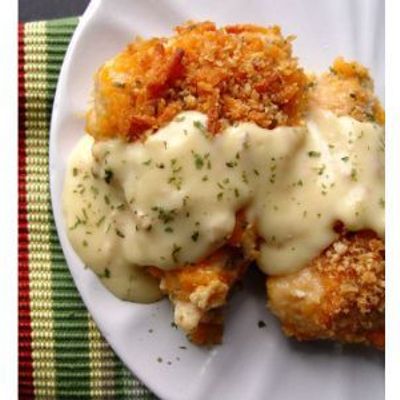 Crispy with cheese