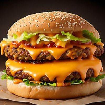 Double cheese burger