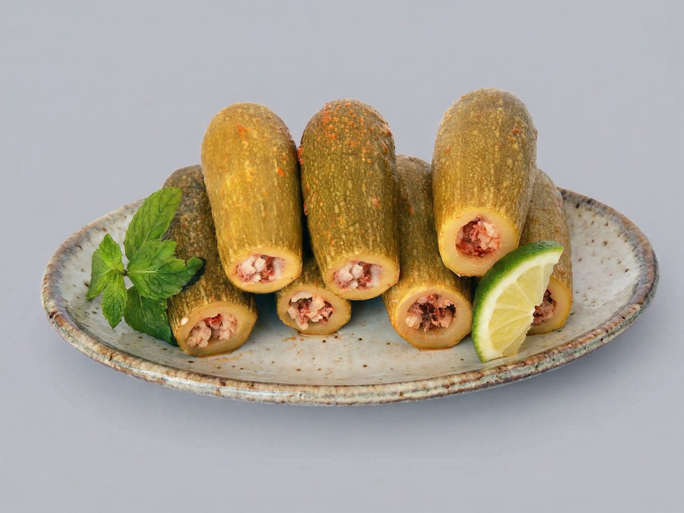Stuffed zucchini