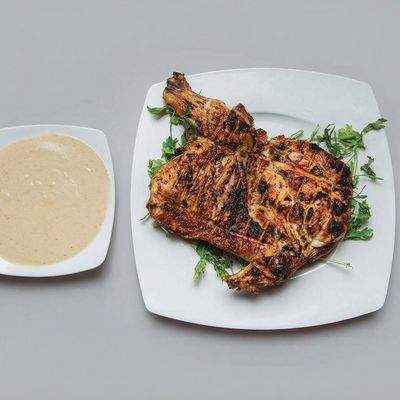 Half chicken meal