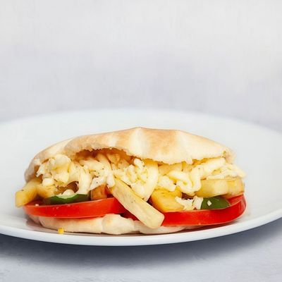 Potato sandwich On Romi Cheese