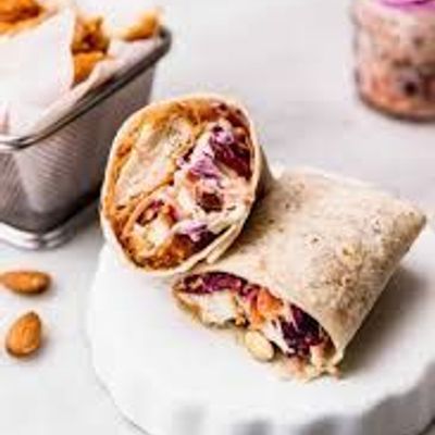 Slaw Chicken Wrap