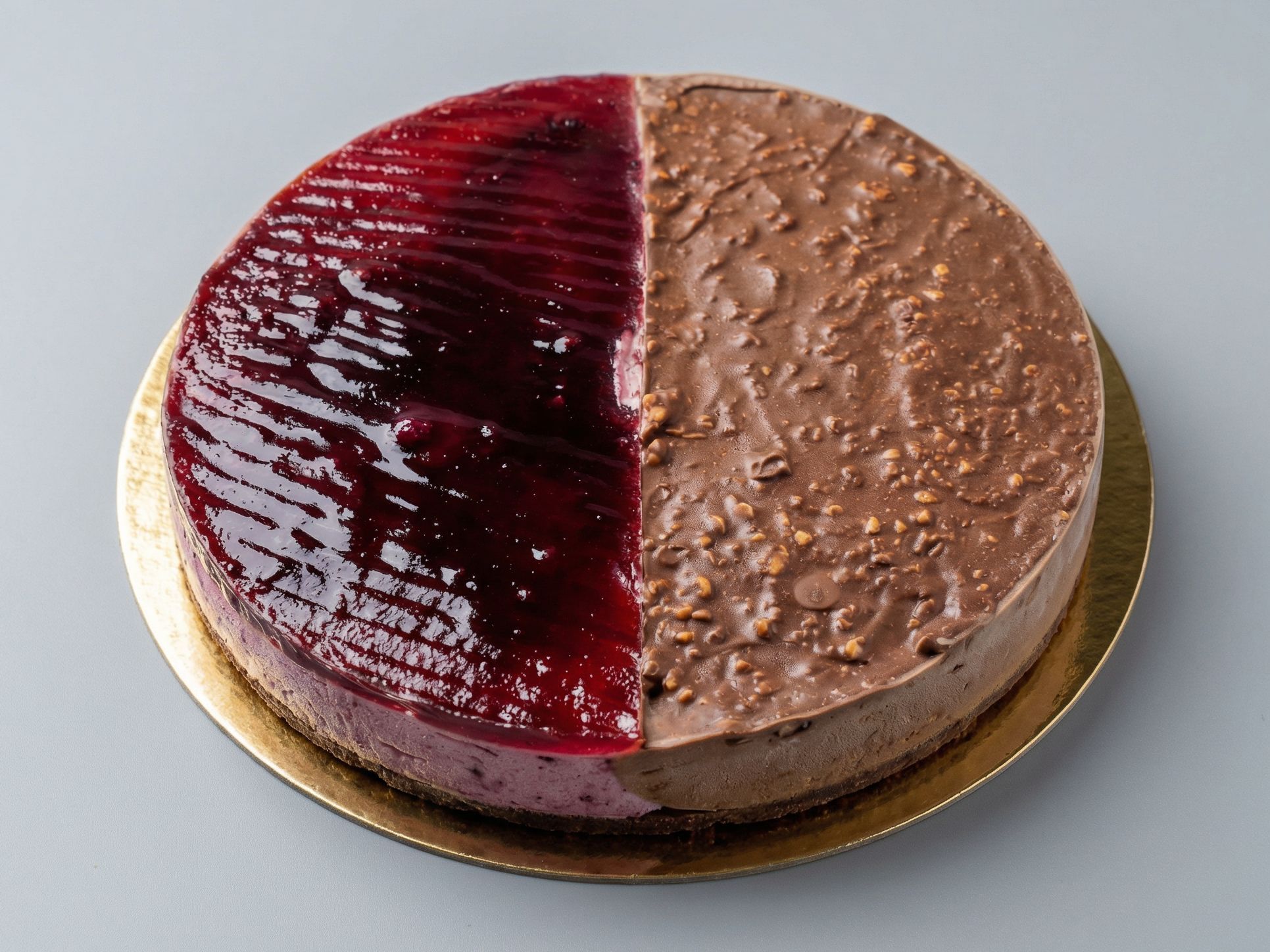 Nutella Yogurt Ice Cream Torte