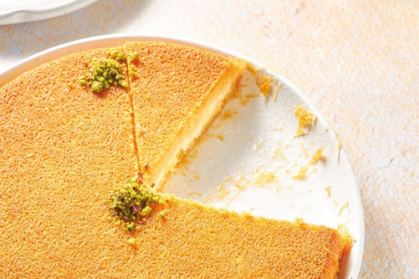 Cream Kunafa Dish
