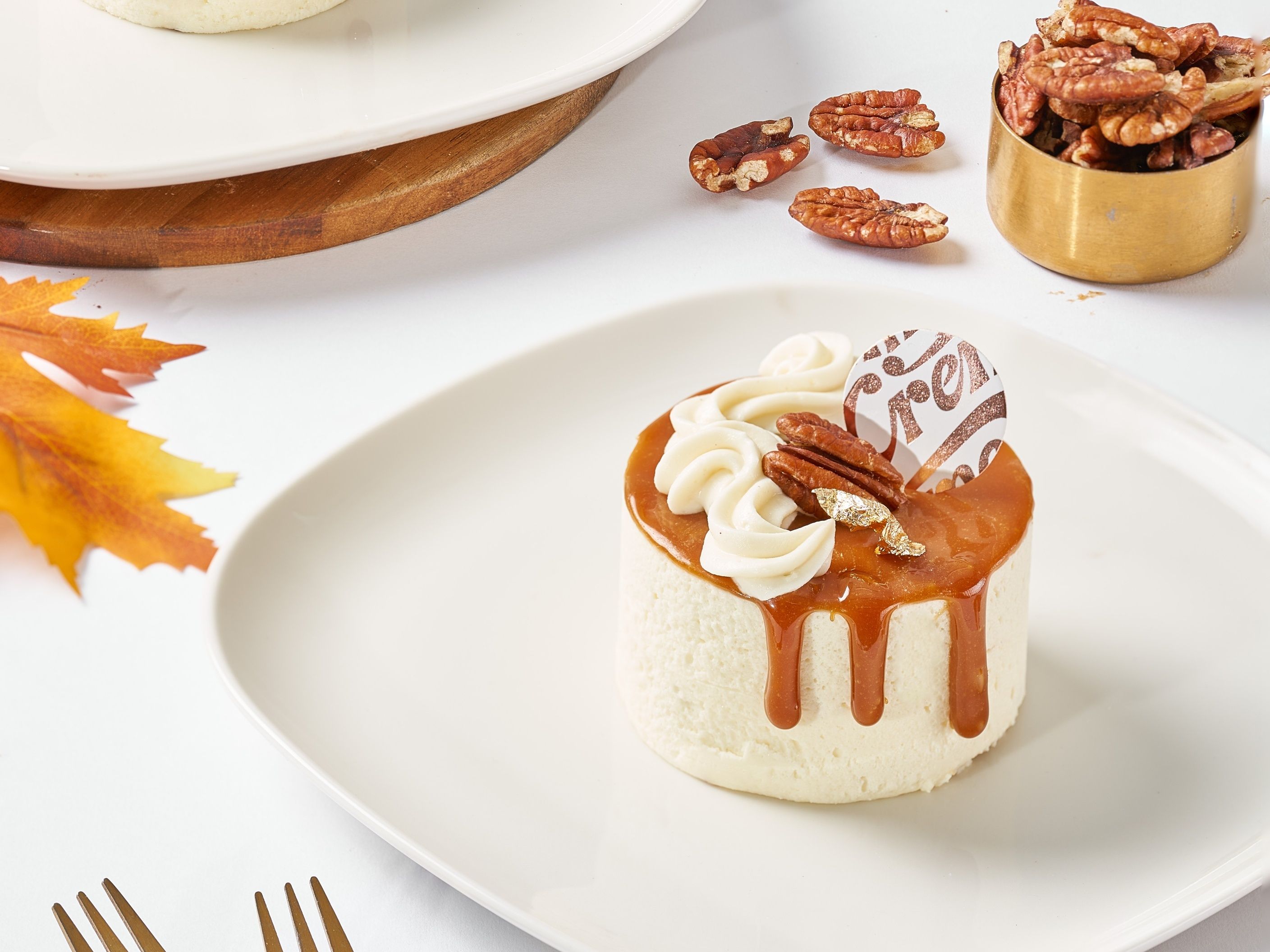 Pecan Volcano Gateaux
