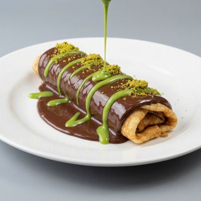 Kunafa Pistachio Roll