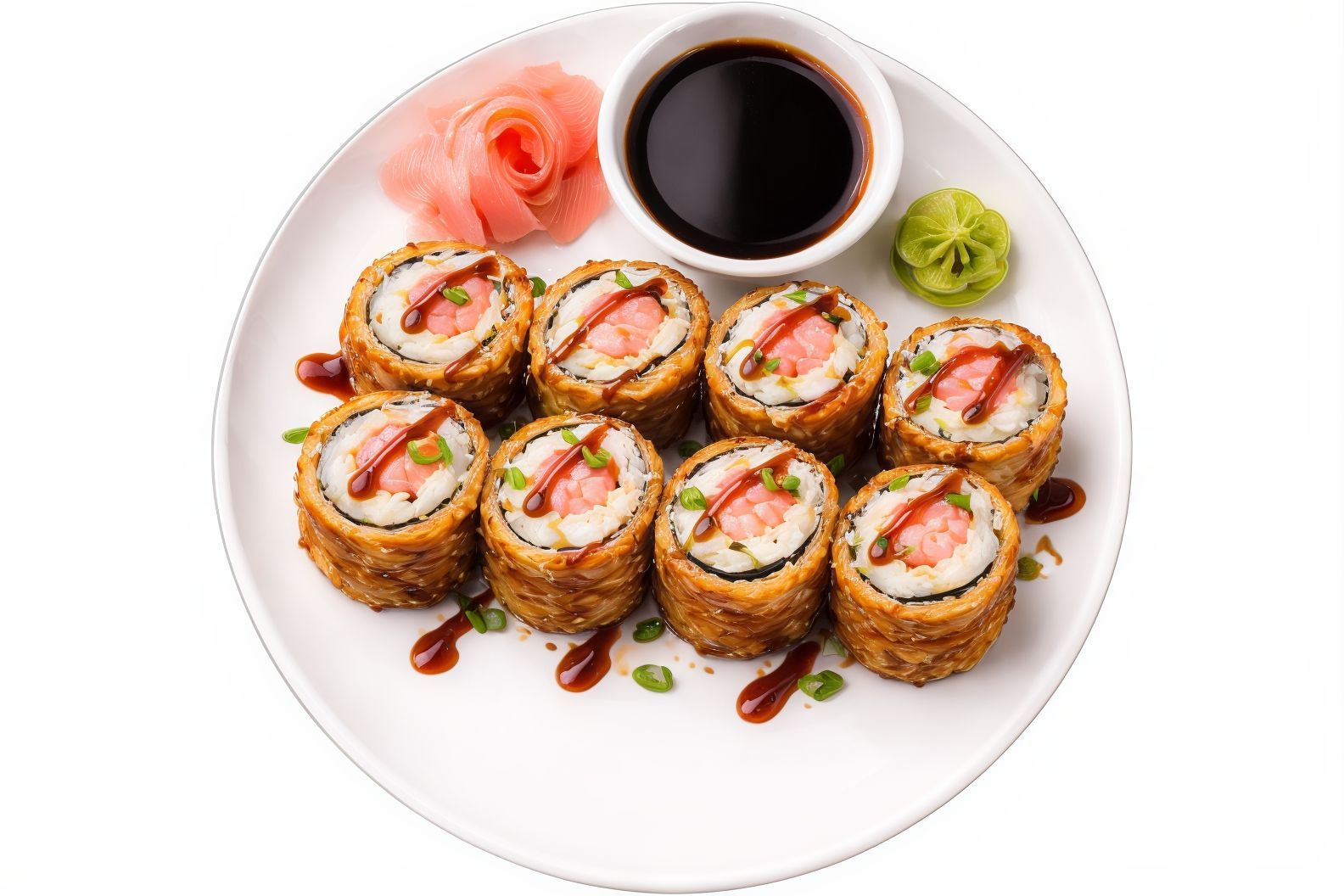 Salmon Hoso 6 Pieces