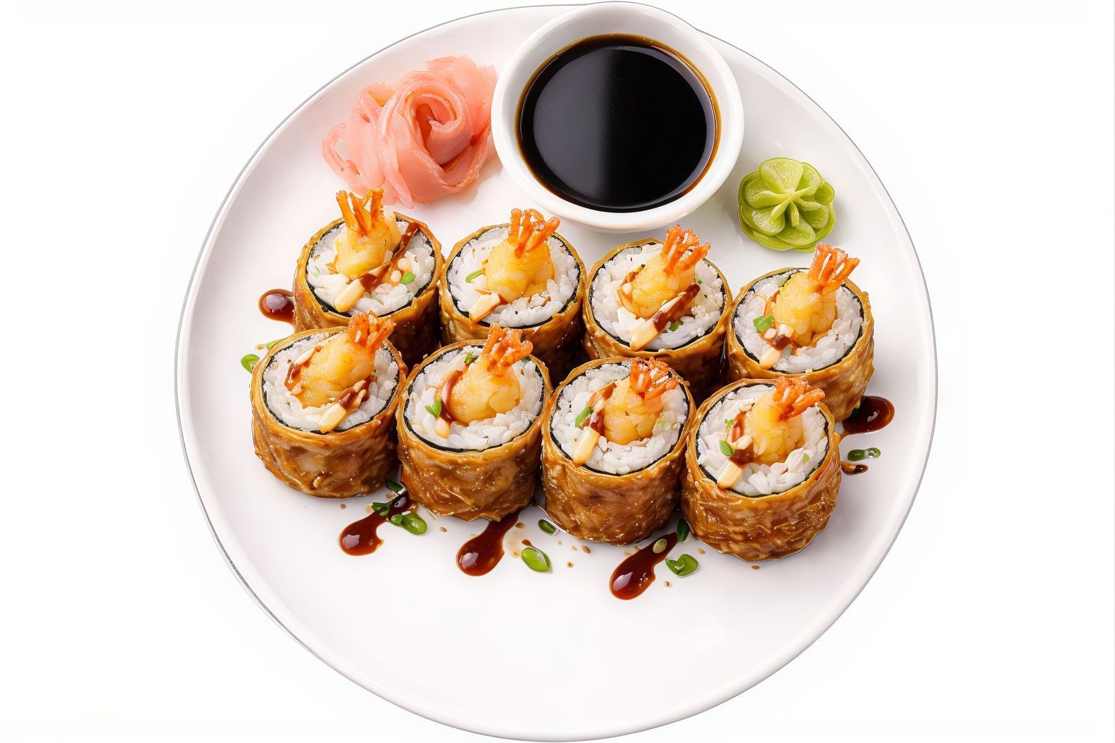 Shrimp Tempura Hoso 6 Pieces