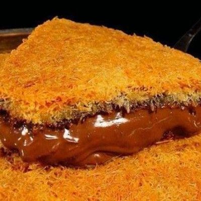 Konafa Nutella Bowl