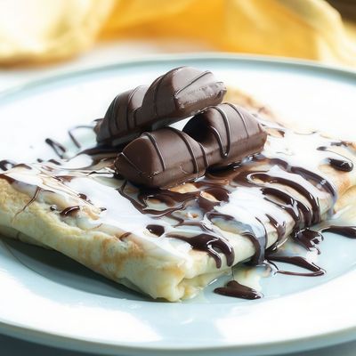 Kinder Nutella Crepe