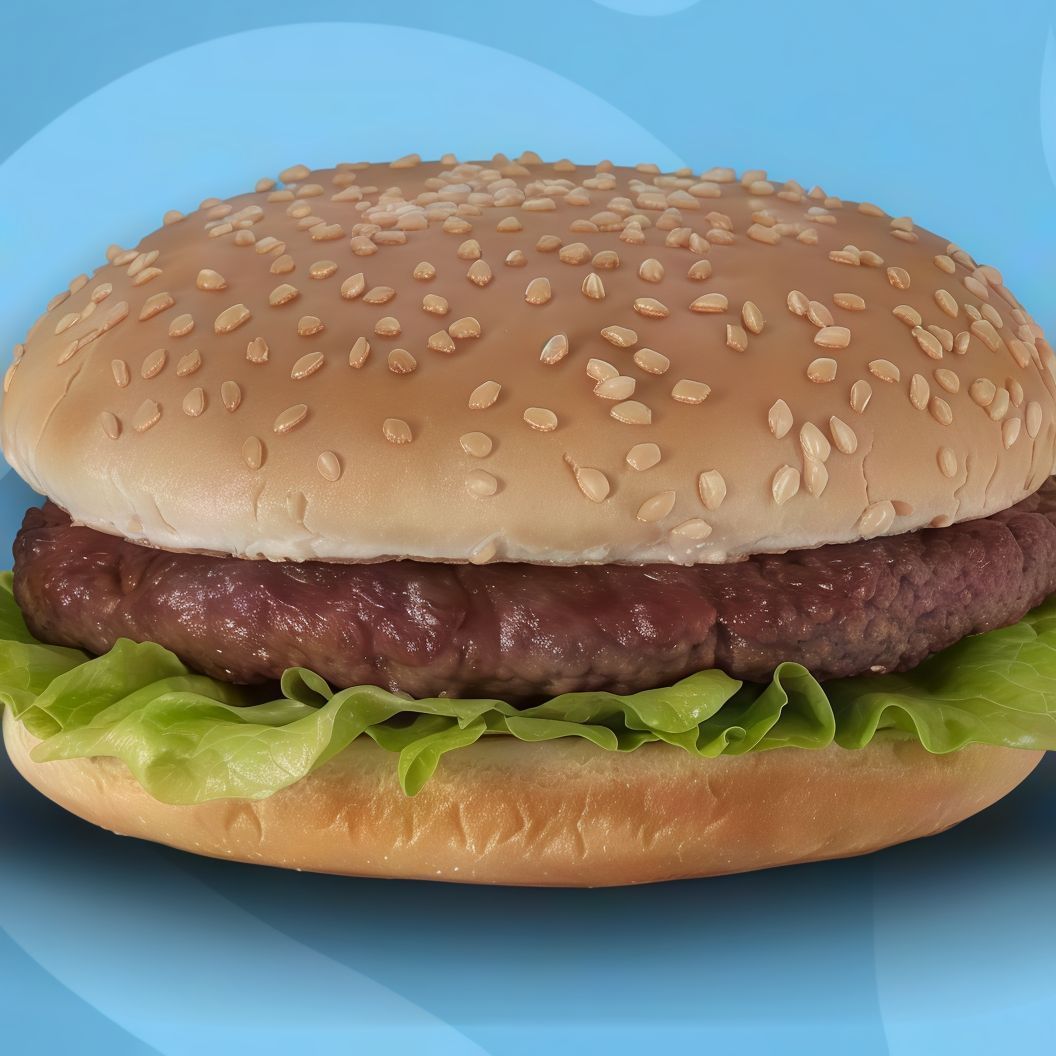 Beef Burger Without Toy
