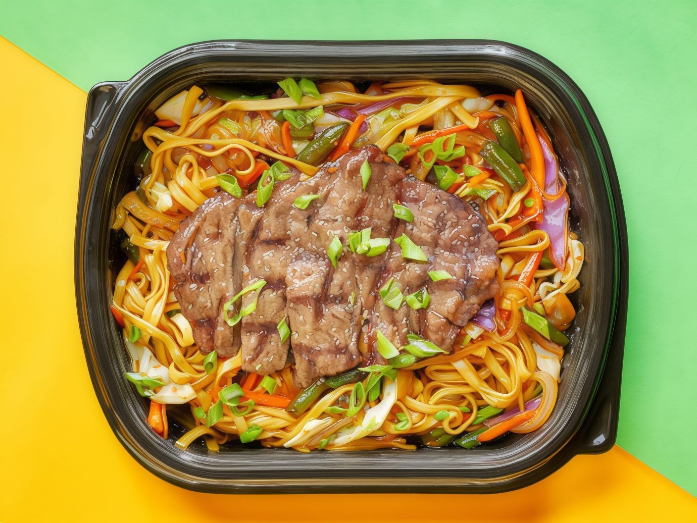 Mongolian Beef Noodles