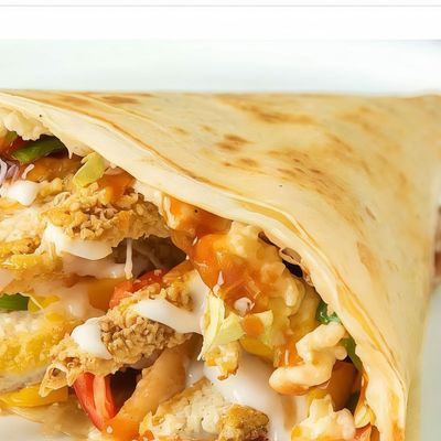 Mixed Chicken Crepe