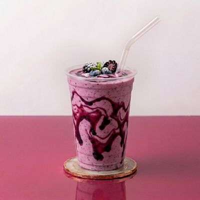Blueberry Milkshake