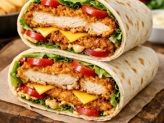 Double Chicken Wrap
