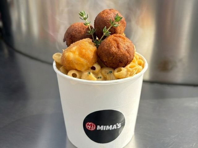 Chicken Balls with Cheese, Mac and Cheese Cordon Bleu