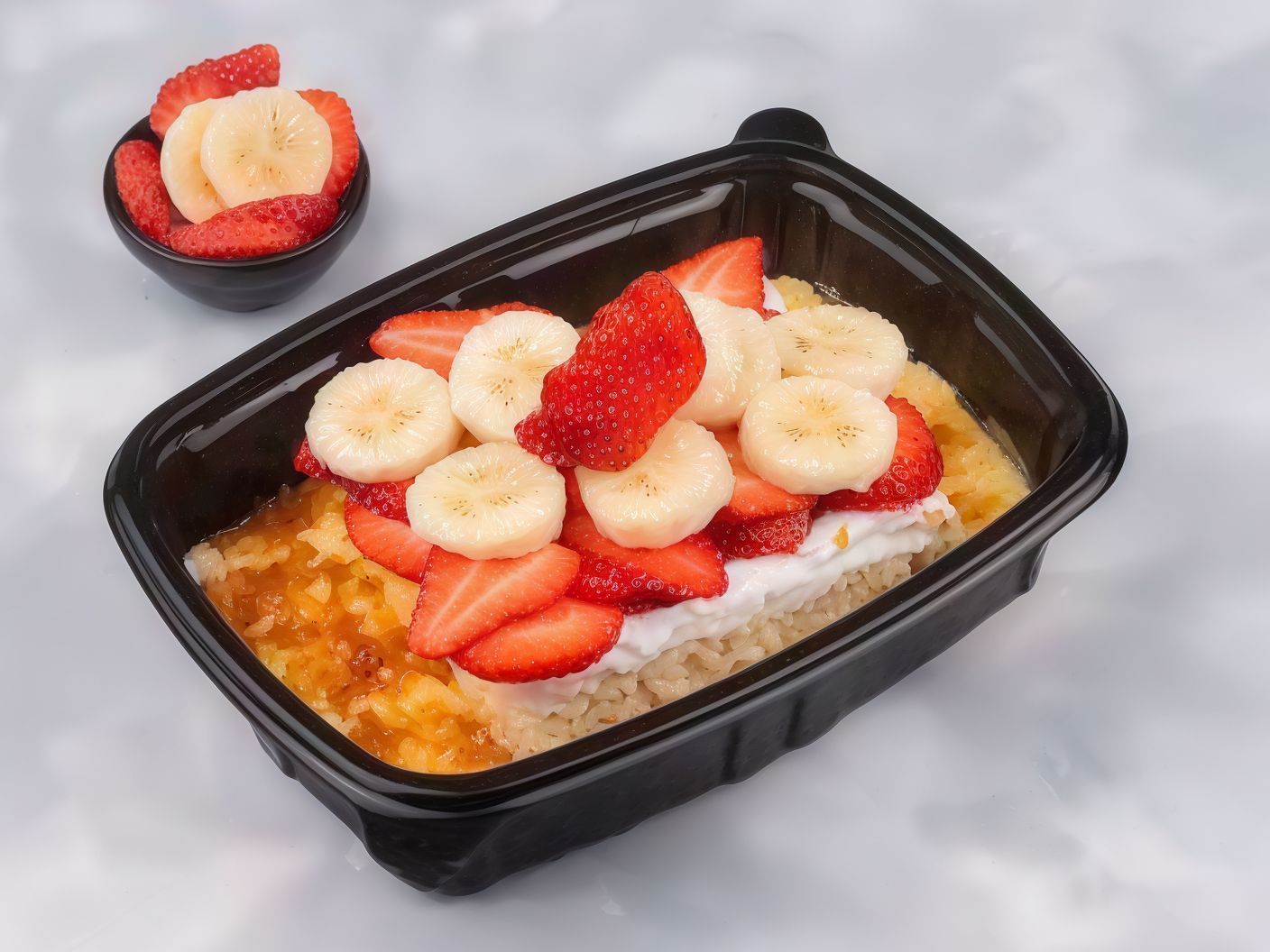 Fruit Qashtouta Rice Pudding