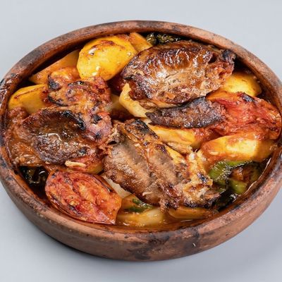 Chicken and potato casserole