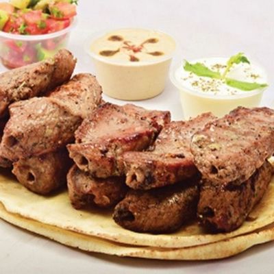 Half a Kunduz kebab