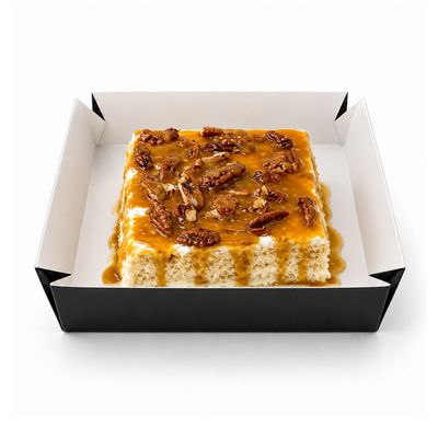 Tres leches Salted Caramel Pecan