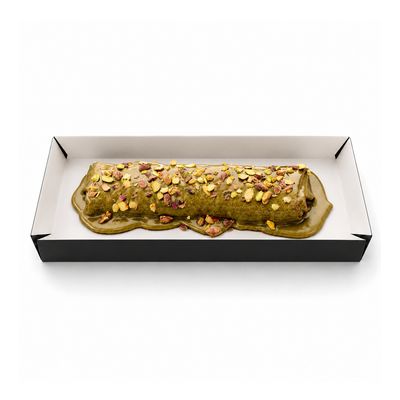 Cream Pistachio Crepe