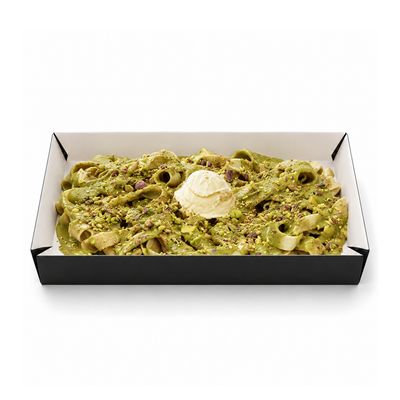 Pistachio Fettuccine Crepe