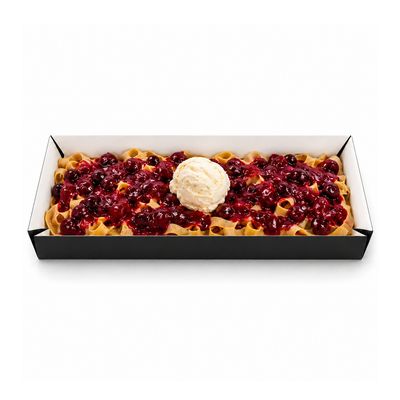 Mixed Berries Fettuccine Crepe